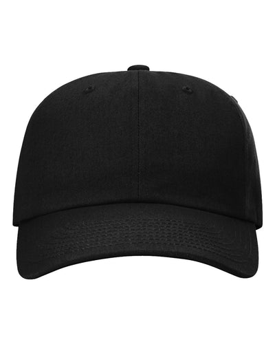 Richardson Sustainable Ashland Dad Hat - 254RE - Black