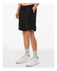 BELLA + CANVAS Unisex Sponge Fleece Shorts - 3724 - Black