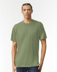 American Apparel Unisex Triblend Track Tee - TR401 - Tri-Olive