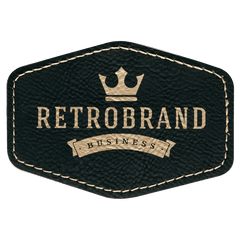 Adhesive Hex Leatherette Patches