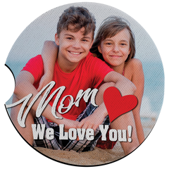 Sublimatable Neoprene Car Coaster set of 2