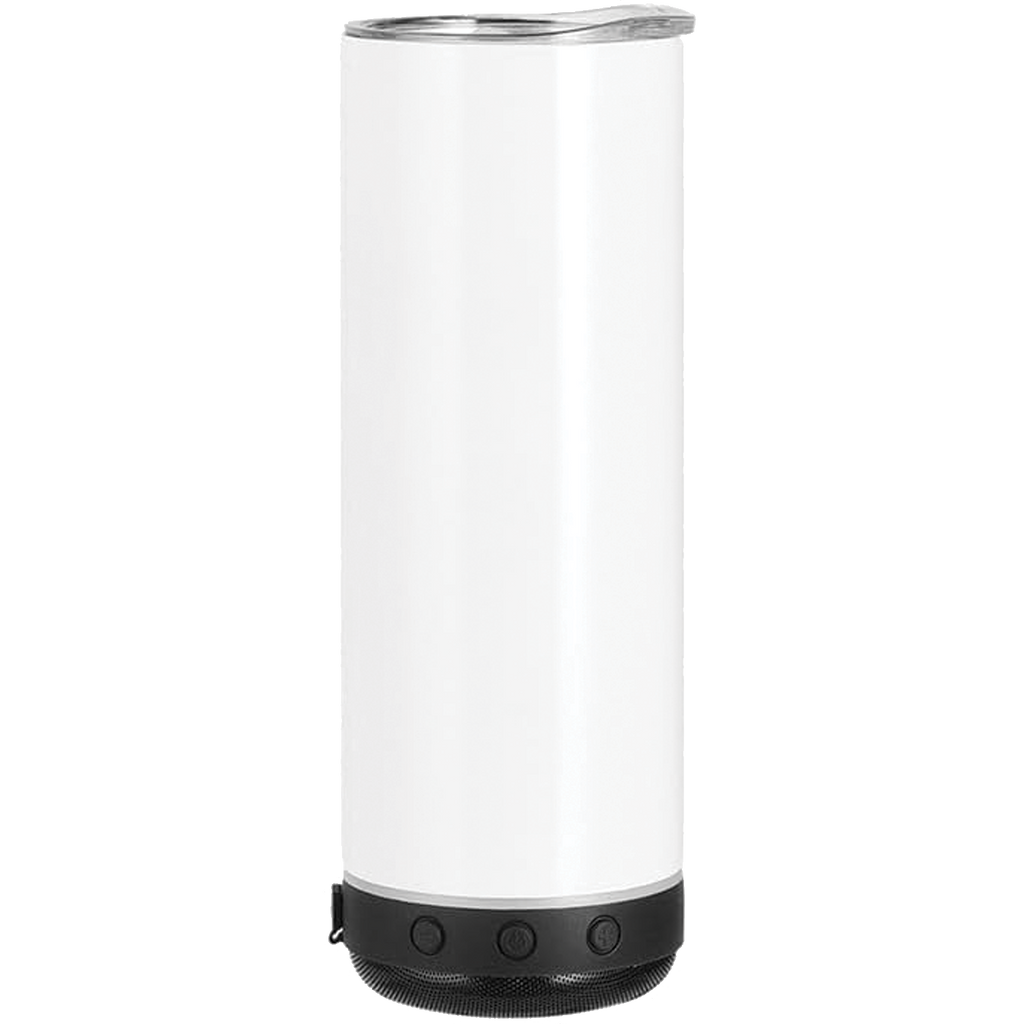 20OZ Skinny Straight Sublimation Tumbler Bluetooth Speaker