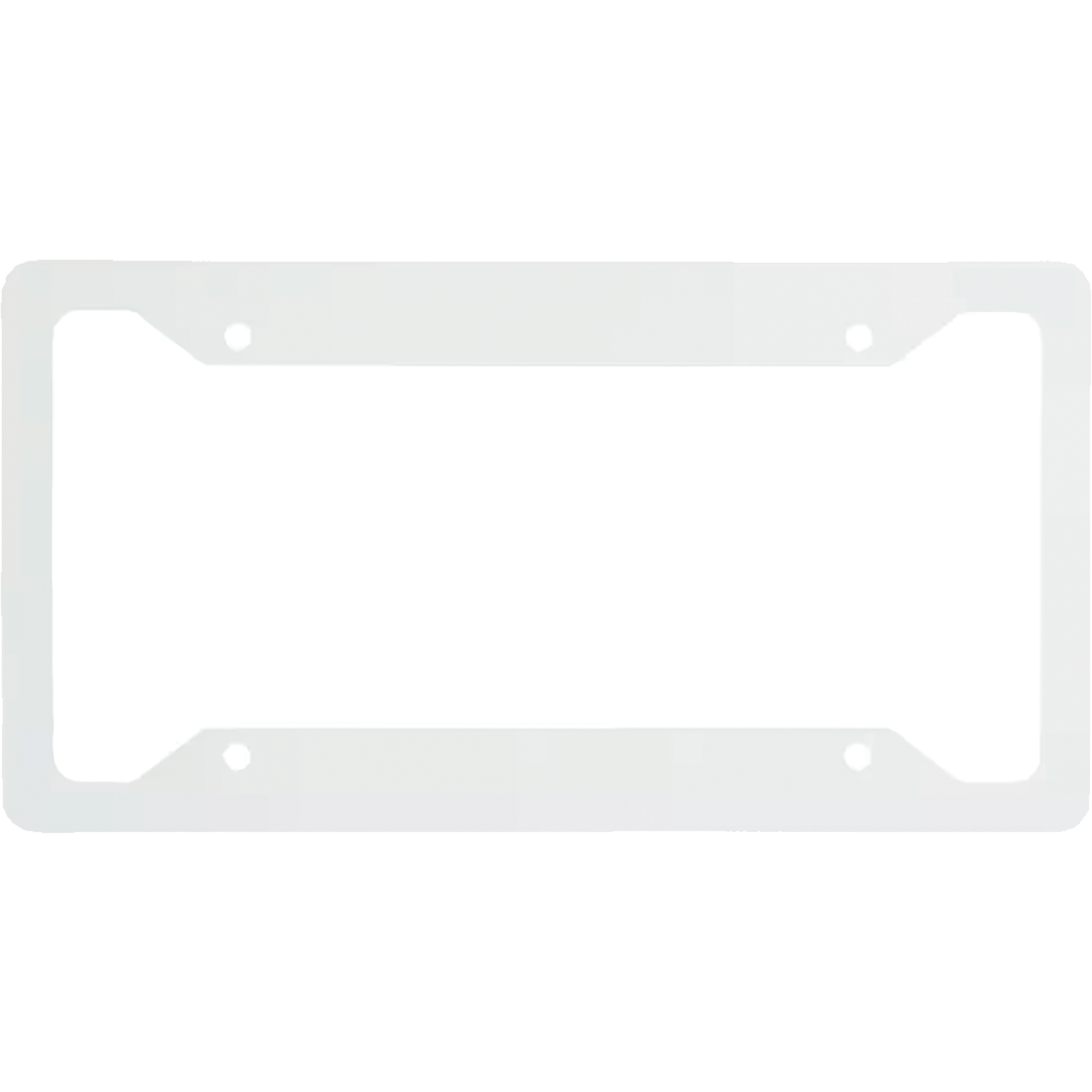 Sublimation License Plate Frame