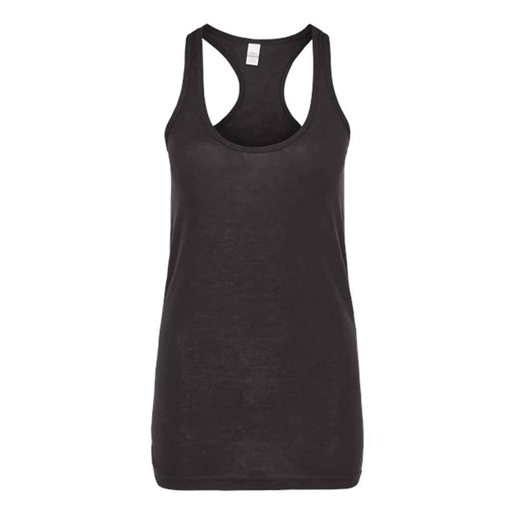 Tultex - Women's Poly-Rich Racerback Tank Top (Black)