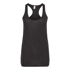 Tultex - Women's Poly-Rich Racerback Tank Top (Black)