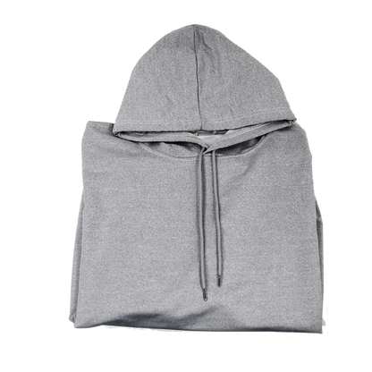 Gray 95% polyester sublimation hoodies