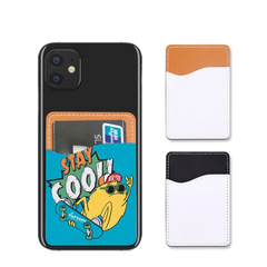 Sublimation Leather Card Holder For Mobile Phone