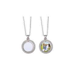 Sublimation Round Shape Necklace