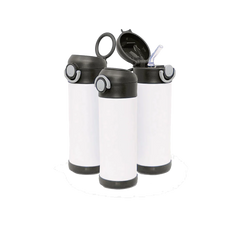 12oz sublimation kids tumbler with bounce lids