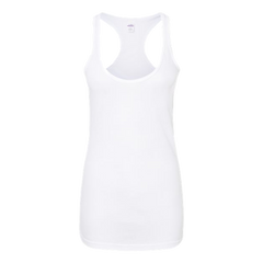 Tultex - Women's Poly-Rich Racerback Tank Top (White)