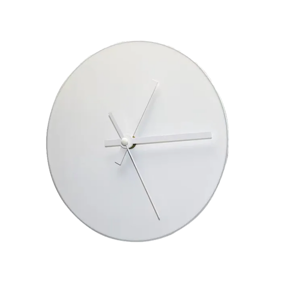 sublimation glass clock