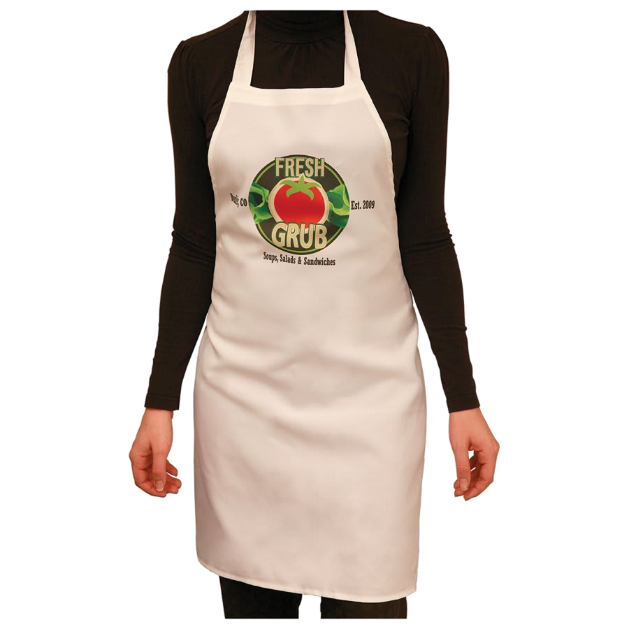 White Sublimatable Apron