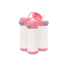 12oz sublimation kids tumbler with bounce lids
