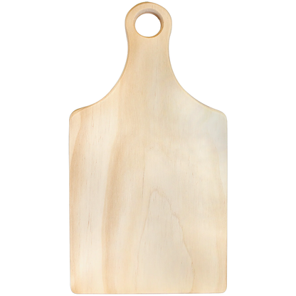Sublimatable or Laser Paddle Shaped Wood Cutting Board