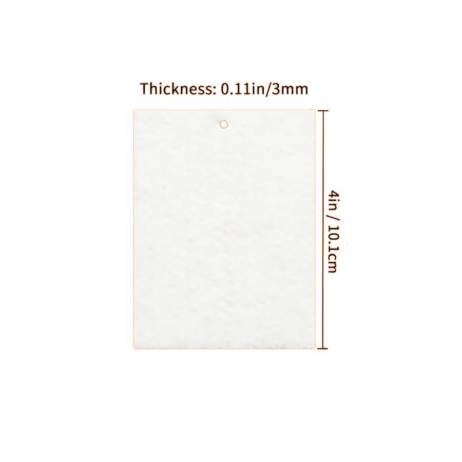 sublimation air fresheners blanks