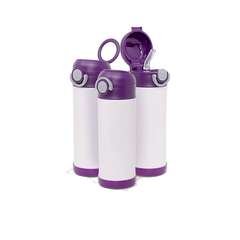 12oz sublimation kids tumbler with bounce lids