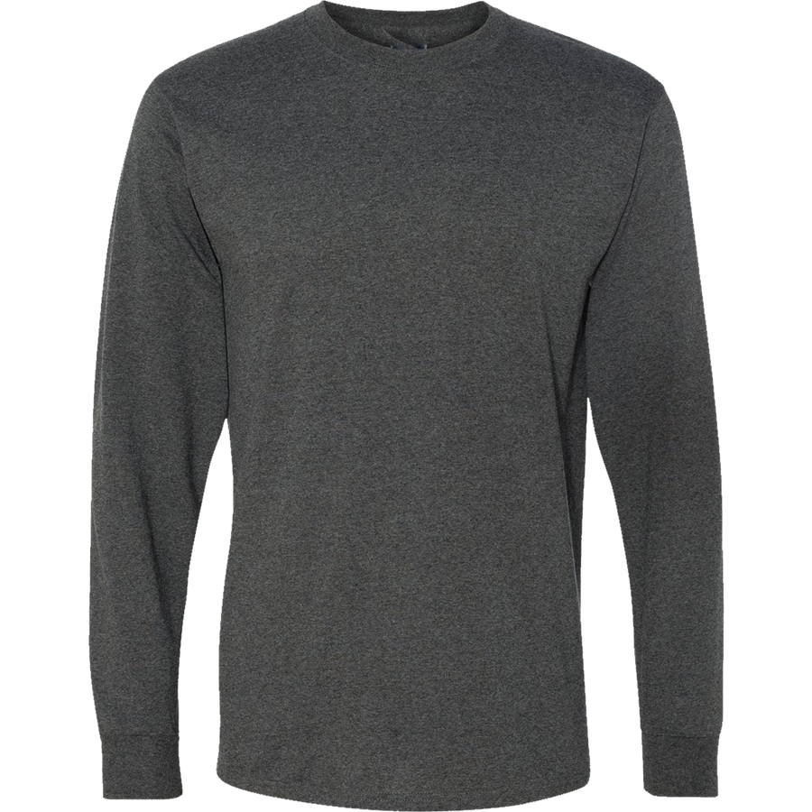 Premium Tees Long Sleeve (Dark Heather Gray)
