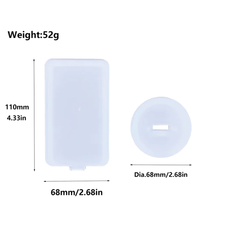 Acrylic Sublimation Photo Ornament with Round Stand