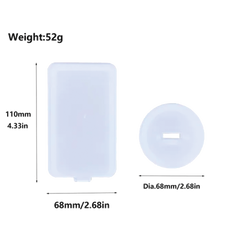 Acrylic Sublimation Photo Ornament with Round Stand