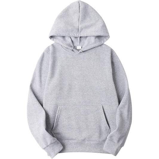 Gray 95% polyester sublimation hoodies