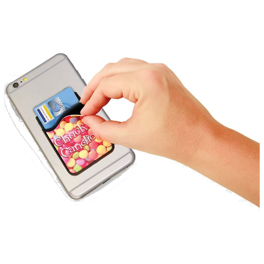 2-in-1 Cell Phone Wallet with Sublimatable & Removable Cleaning Insert