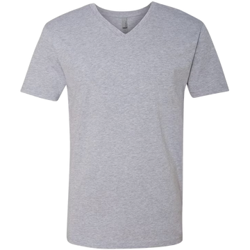 Premium Tees V-Neck (Heathr Gray)