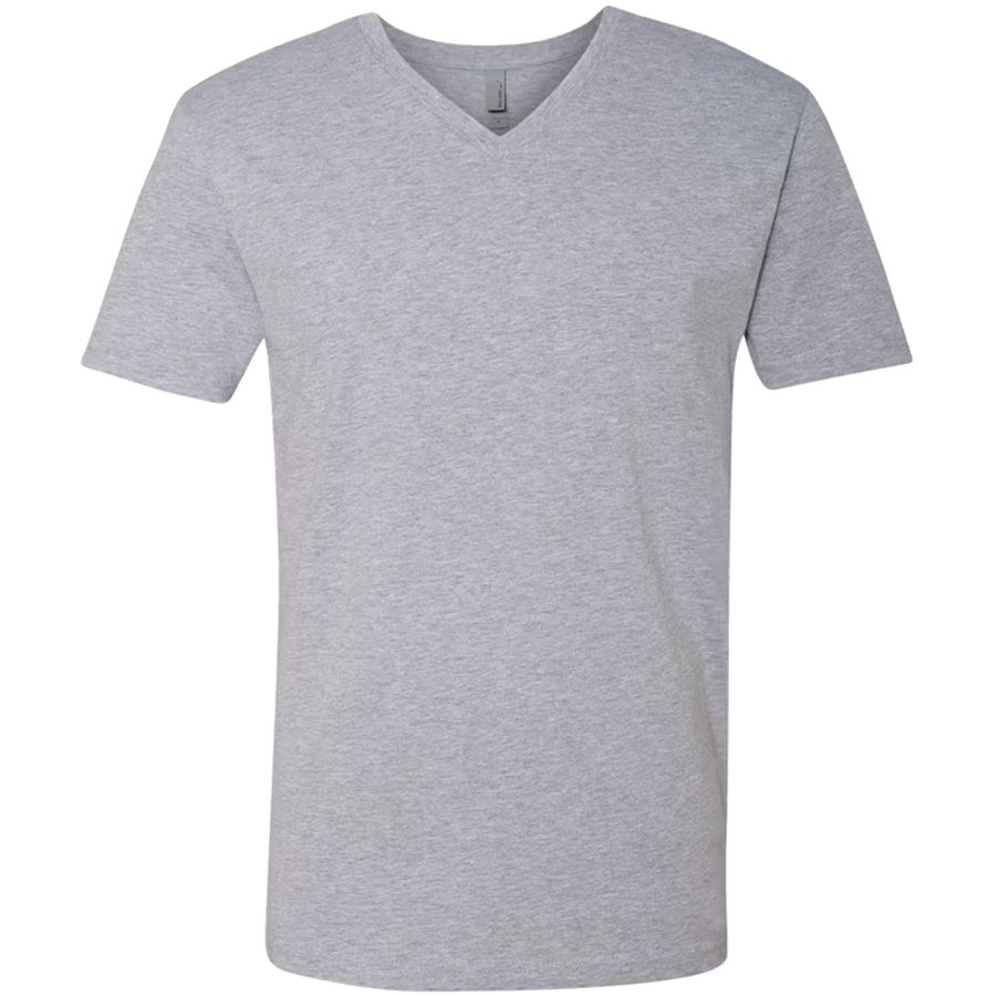 Premium Tees V-Neck (Heathr Gray)