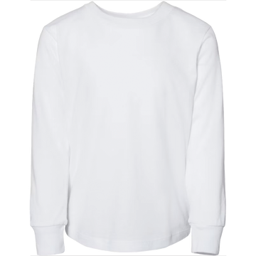 Premium Tees Long Sleeve (White)