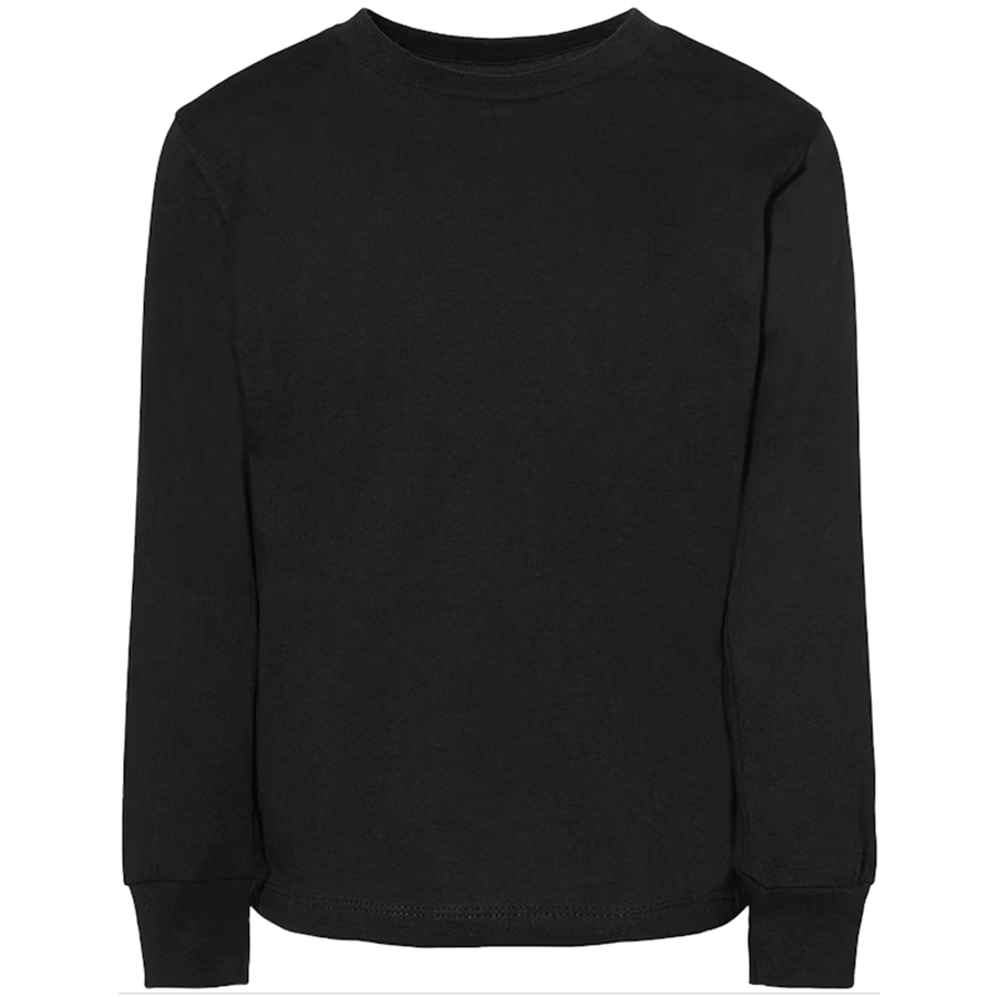 Premium Tees Long Sleeve (Black)