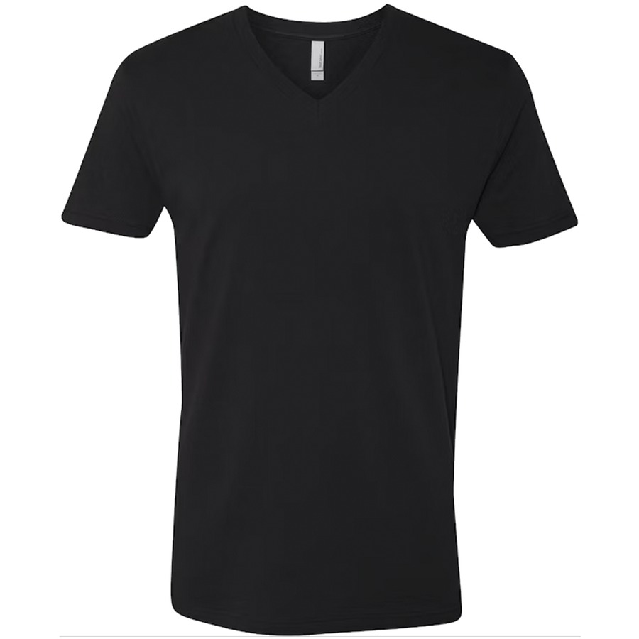 Premium Tees V-Neck (Black)