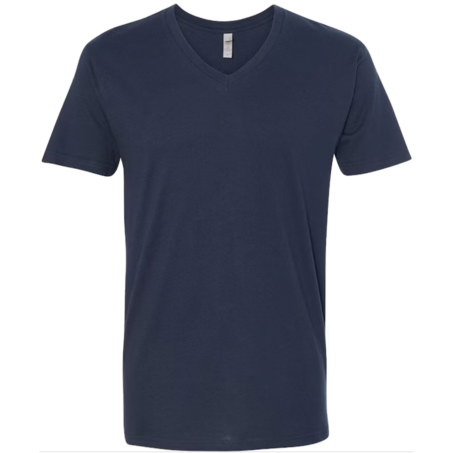 Premium Tees V-Neck (Navy)