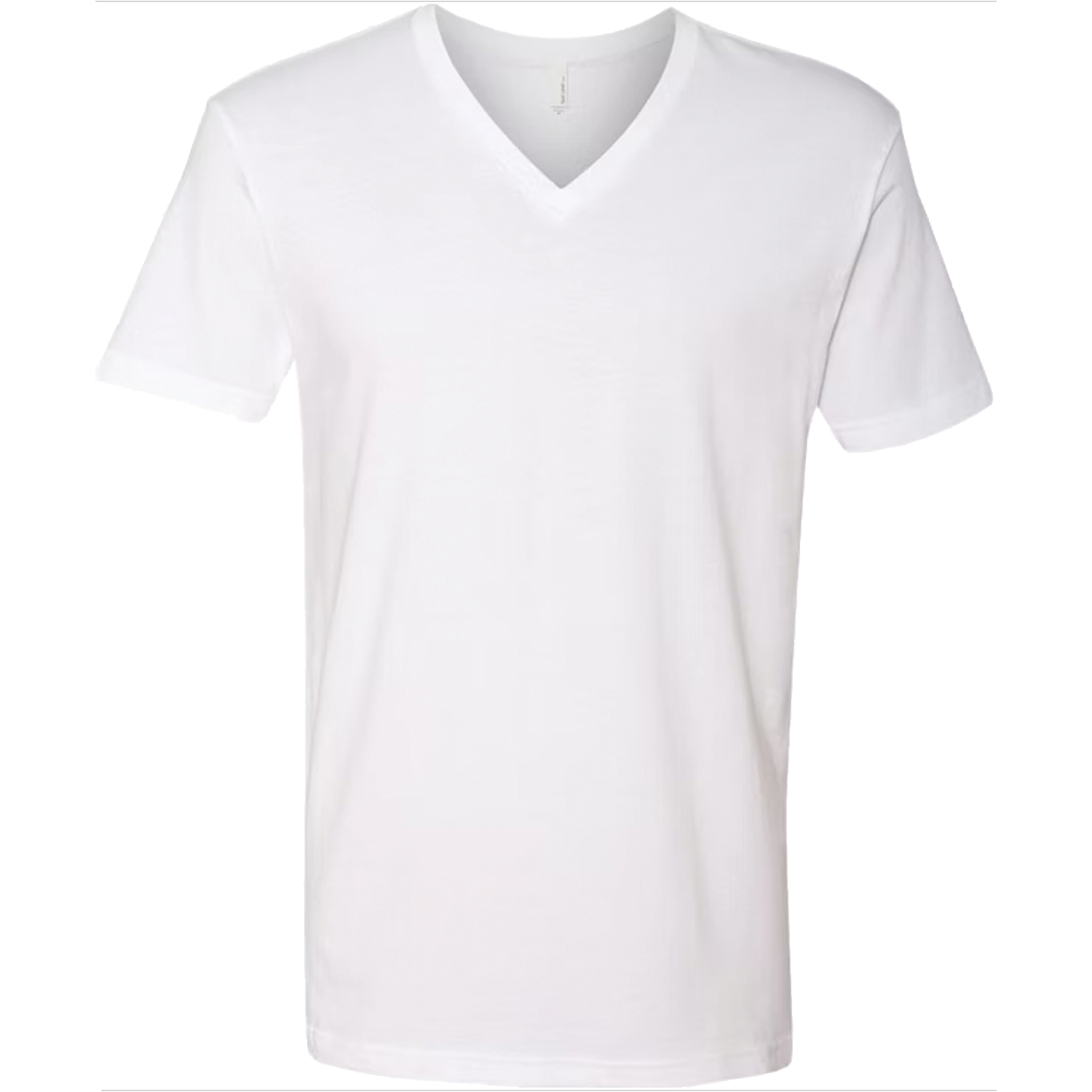 Premium Tees V-Neck (White)